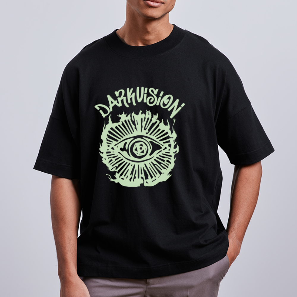 Darkvision Glow in the Dark Tee - Unisex Fit - black