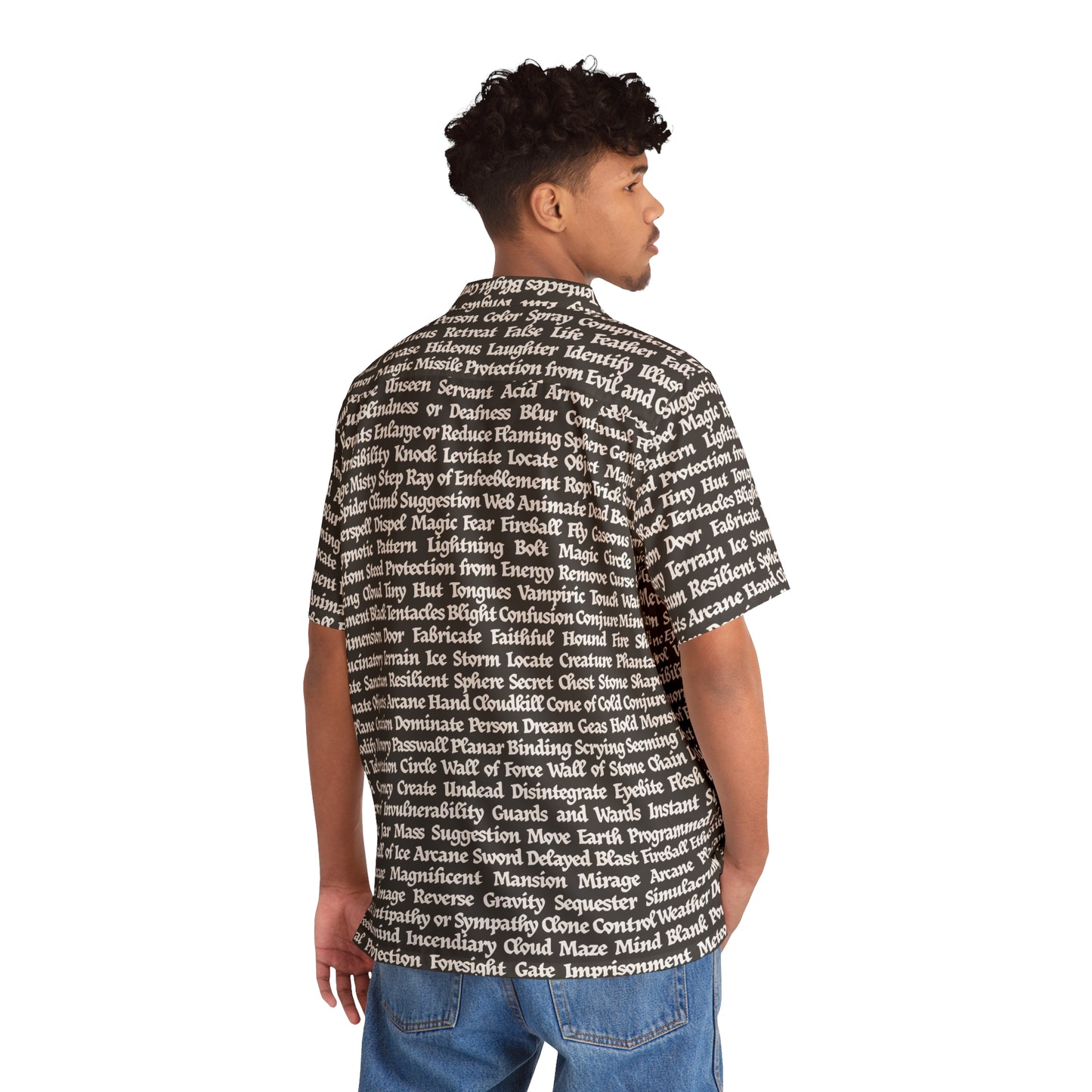 Wizard Spellbook Shirt - Masculine Fit