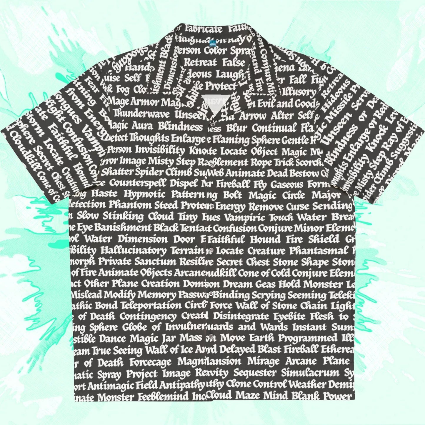Wizard Spellbook Shirt - Masculine Fit