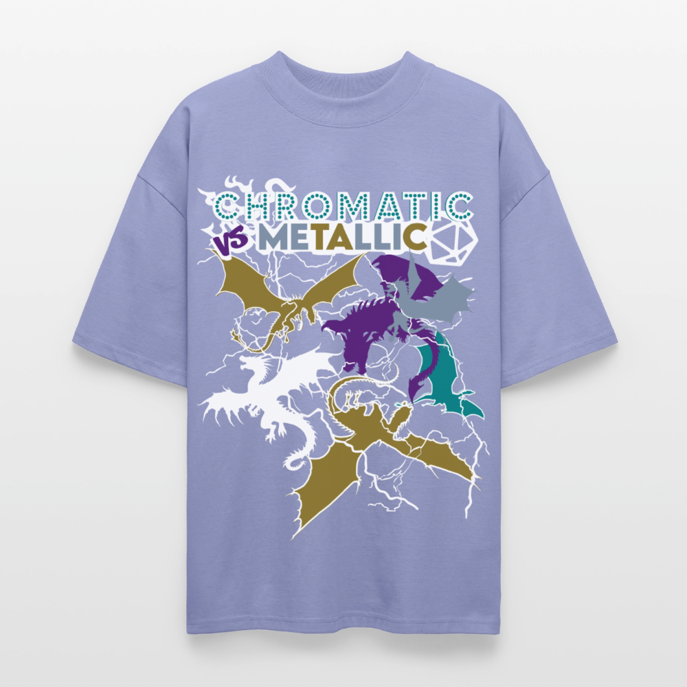 Organic Relaxed T-Shirt Made in EU - violet