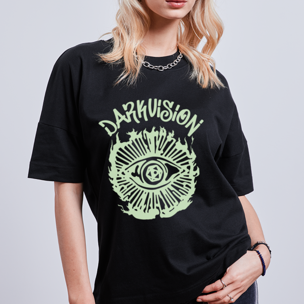 Darkvision Glow in the Dark Tee - Unisex Fit - black