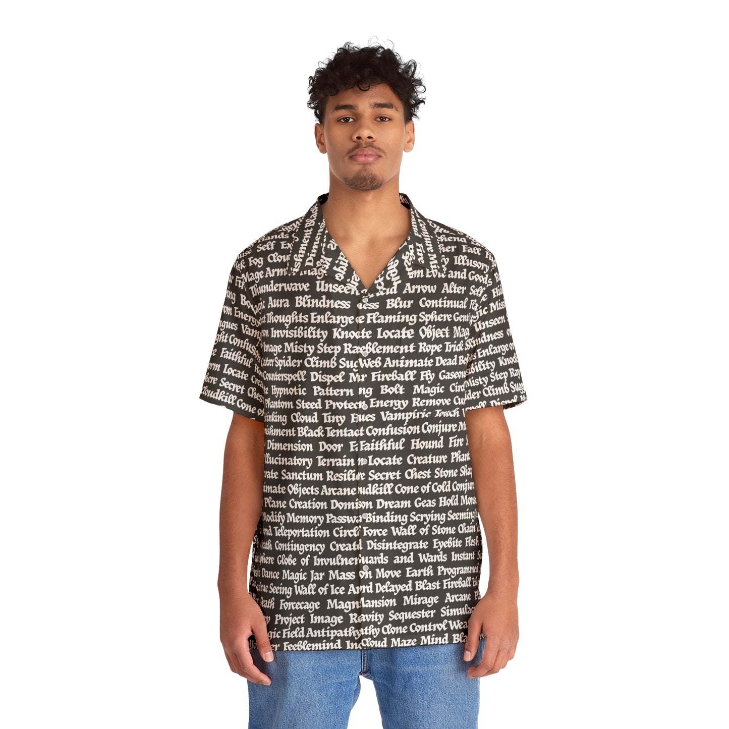 Wizard Spellbook Shirt - Masculine Fit