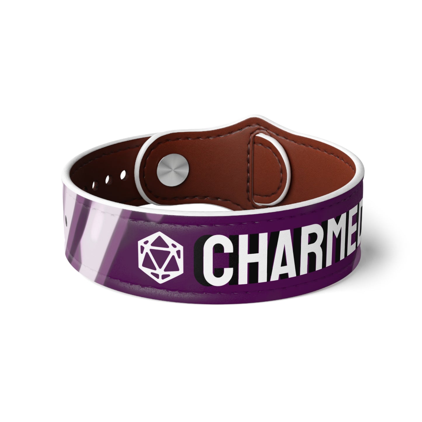 Charmed Status Effect - Faux Leather Wristband