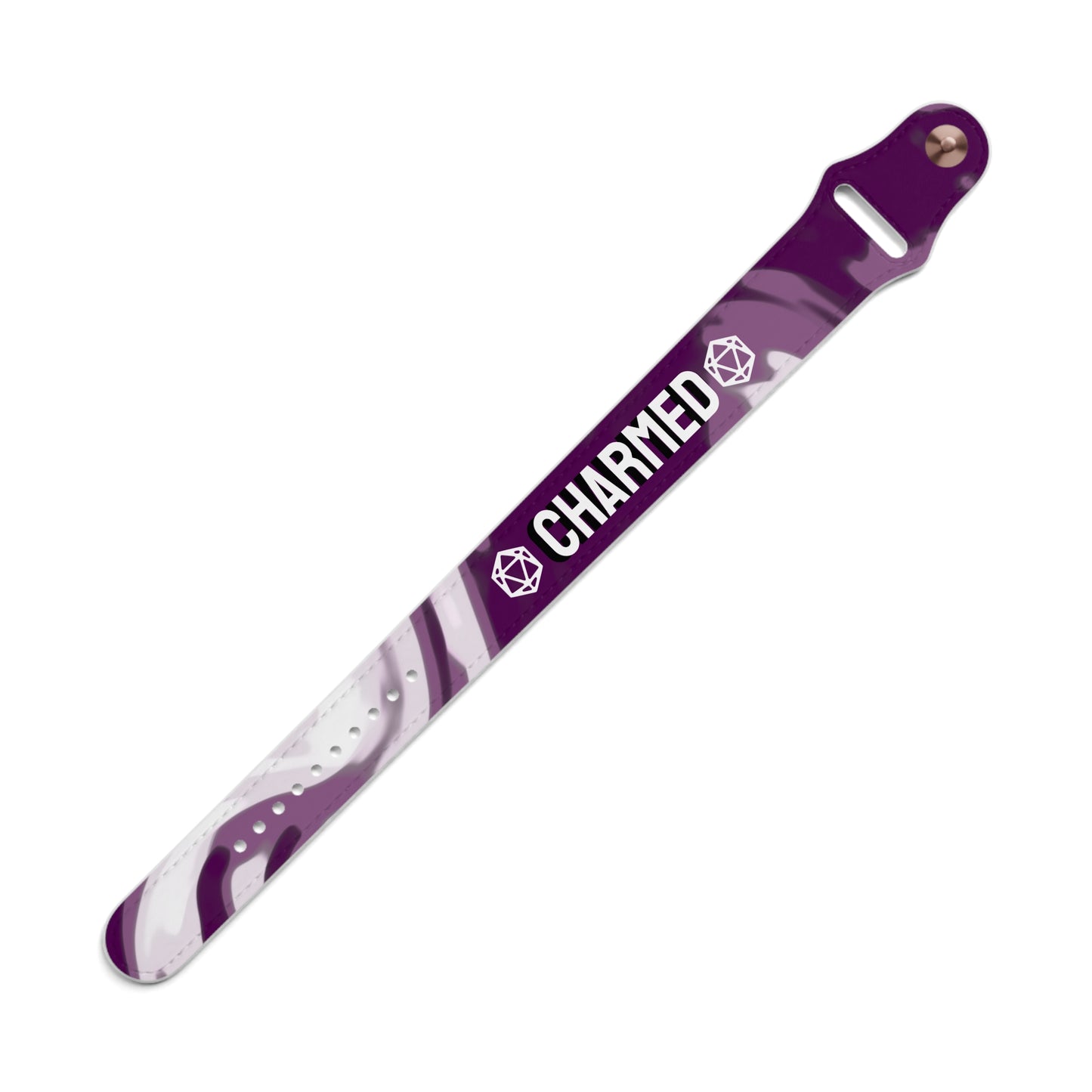 Charmed Status Effect - Faux Leather Wristband