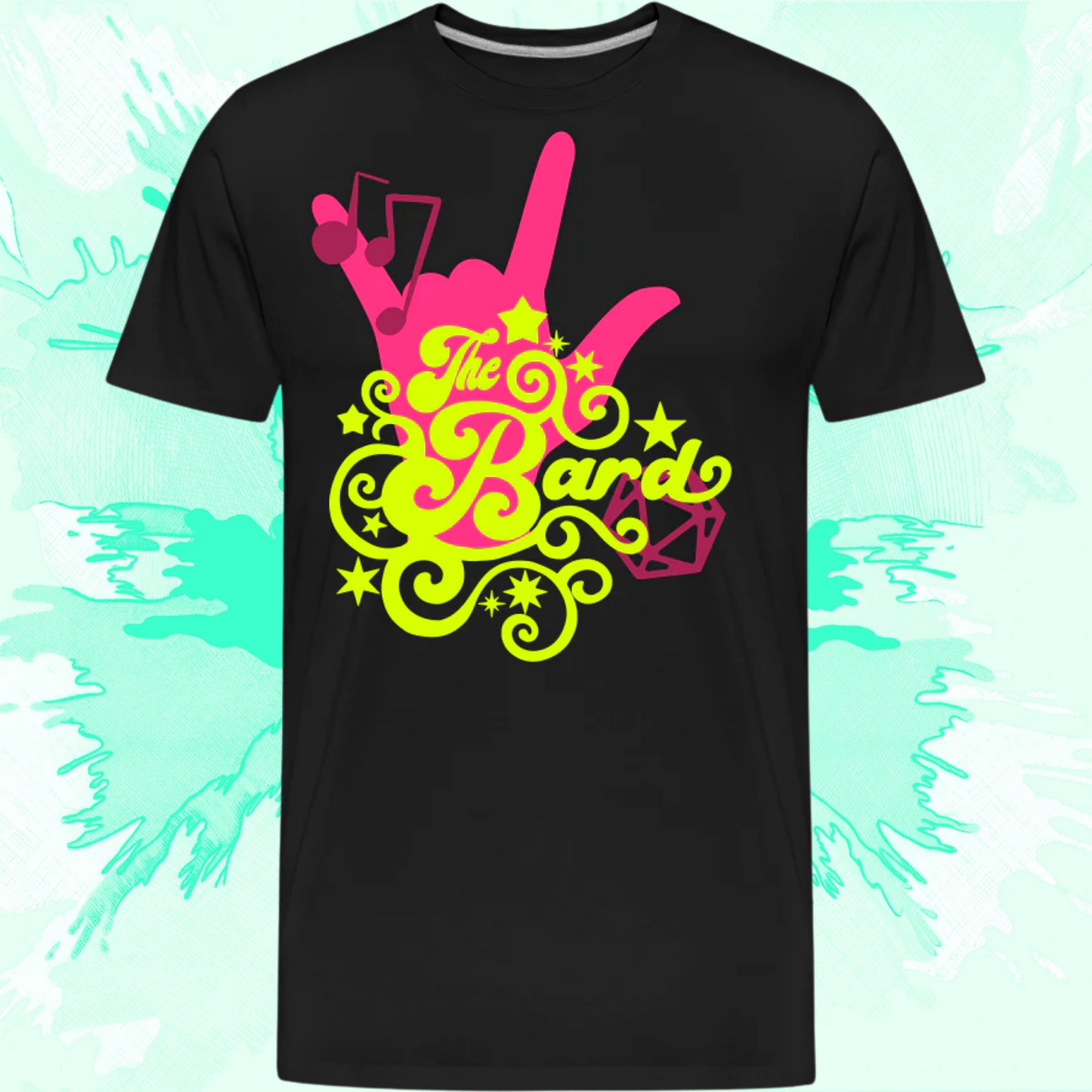 The Bard Neon Tee! - Masculine Fit