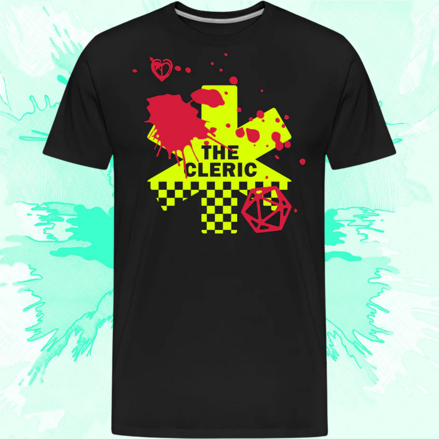 The Cleric Neon Tee! - Masculine Fit