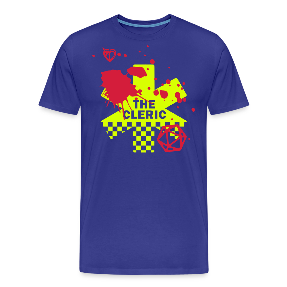 The Cleric Neon Tee! - Masculine Fit - royal blue
