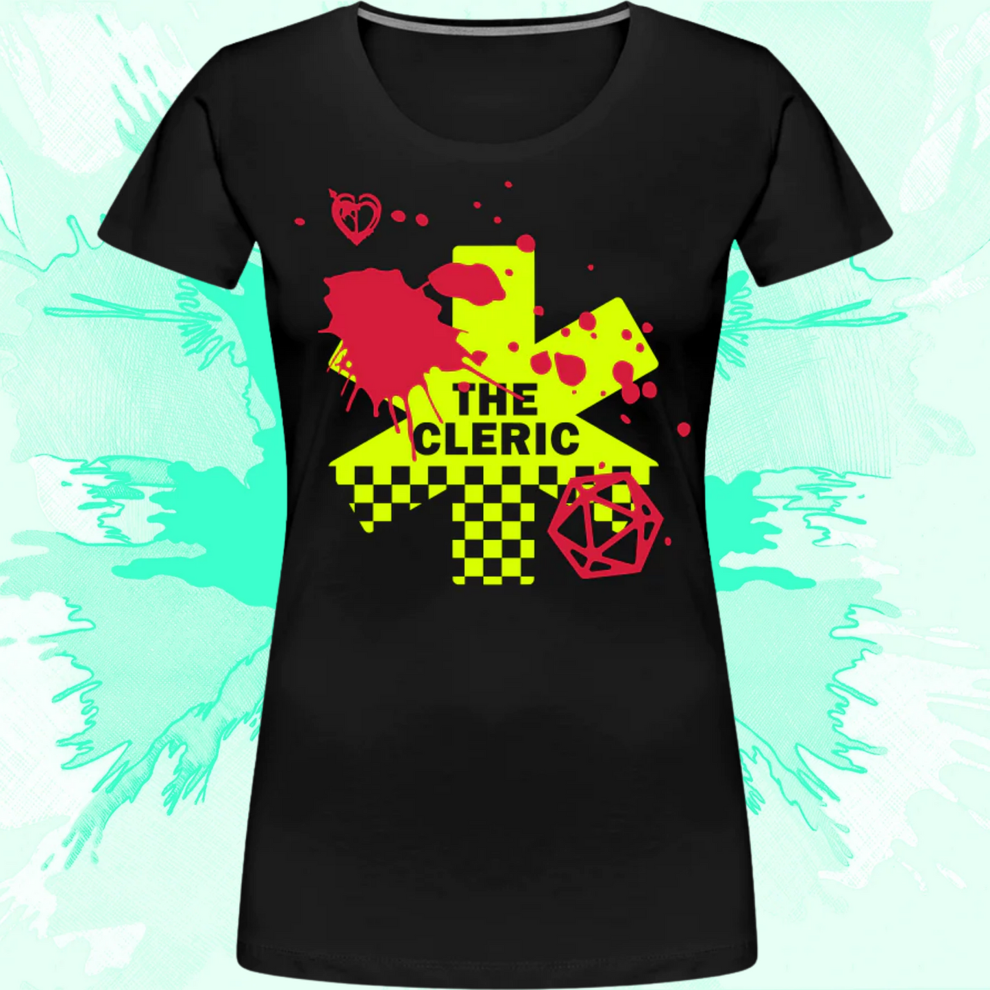 The Cleric Neon Tee! - Feminine Fit