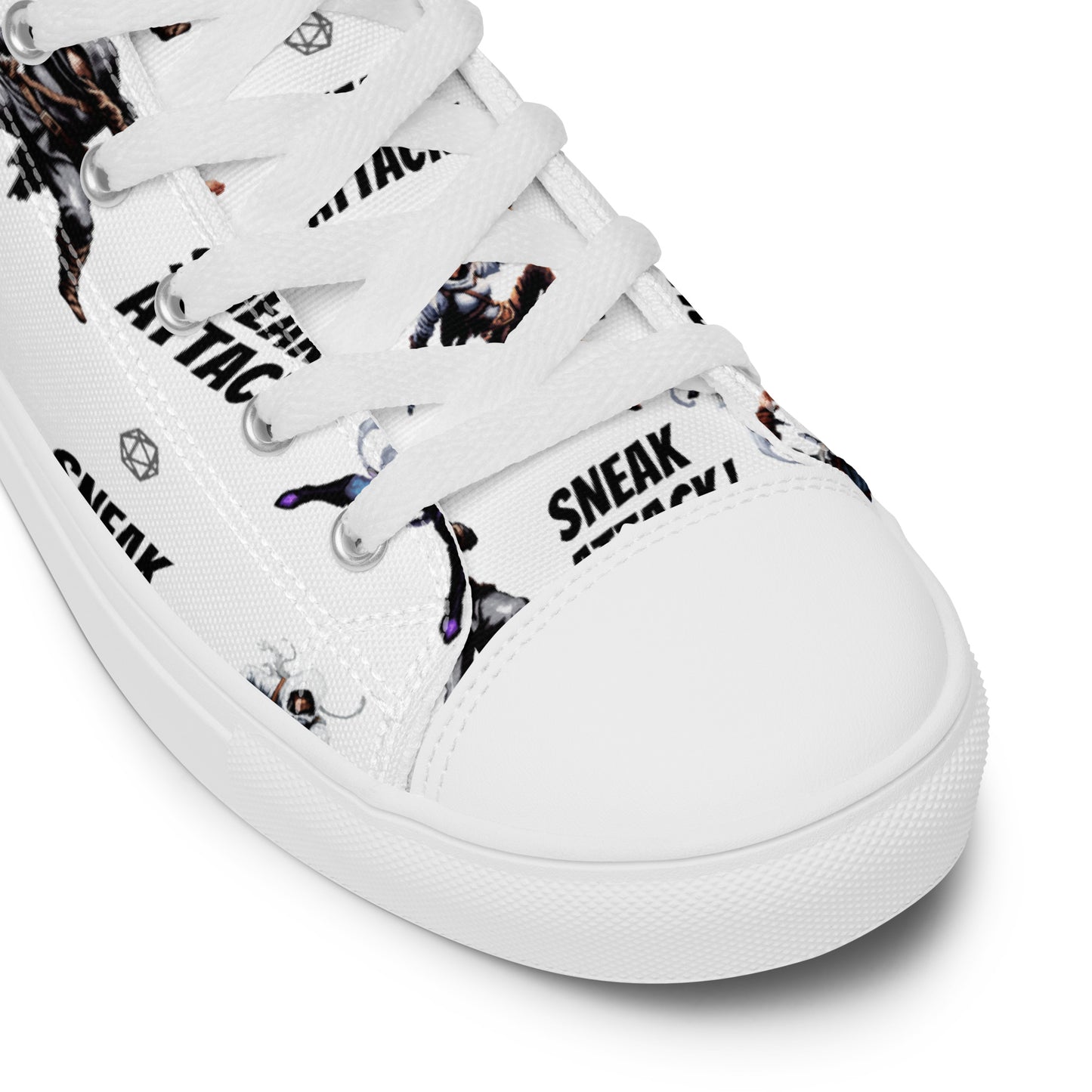 Sneak Attack Sneakers! - Feminine size convention - High top shoes