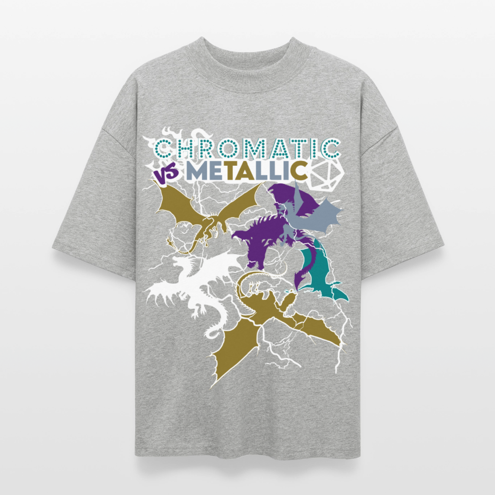 Organic Relaxed T-Shirt Made in EU - heather grey
