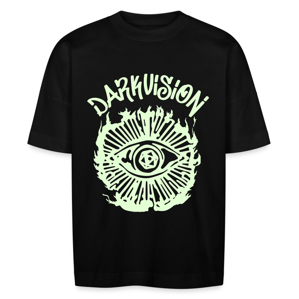 Darkvision Glow in the Dark Tee - Unisex Fit - black