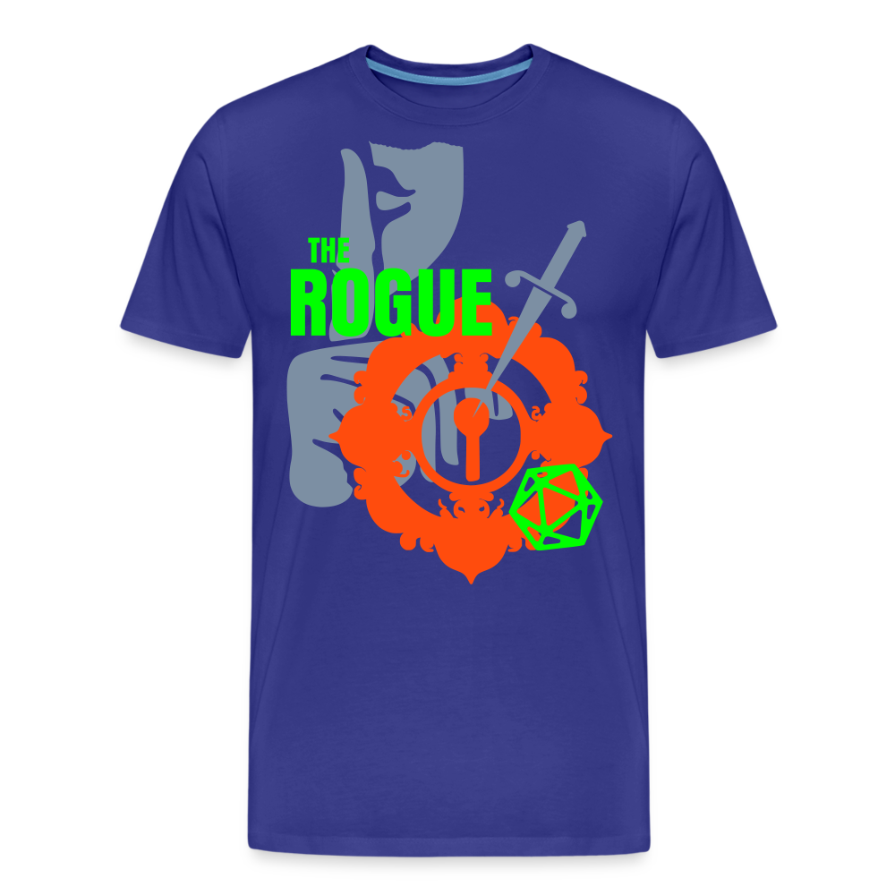 The Rogue Neon Tee! - Masculine Fit - royal blue