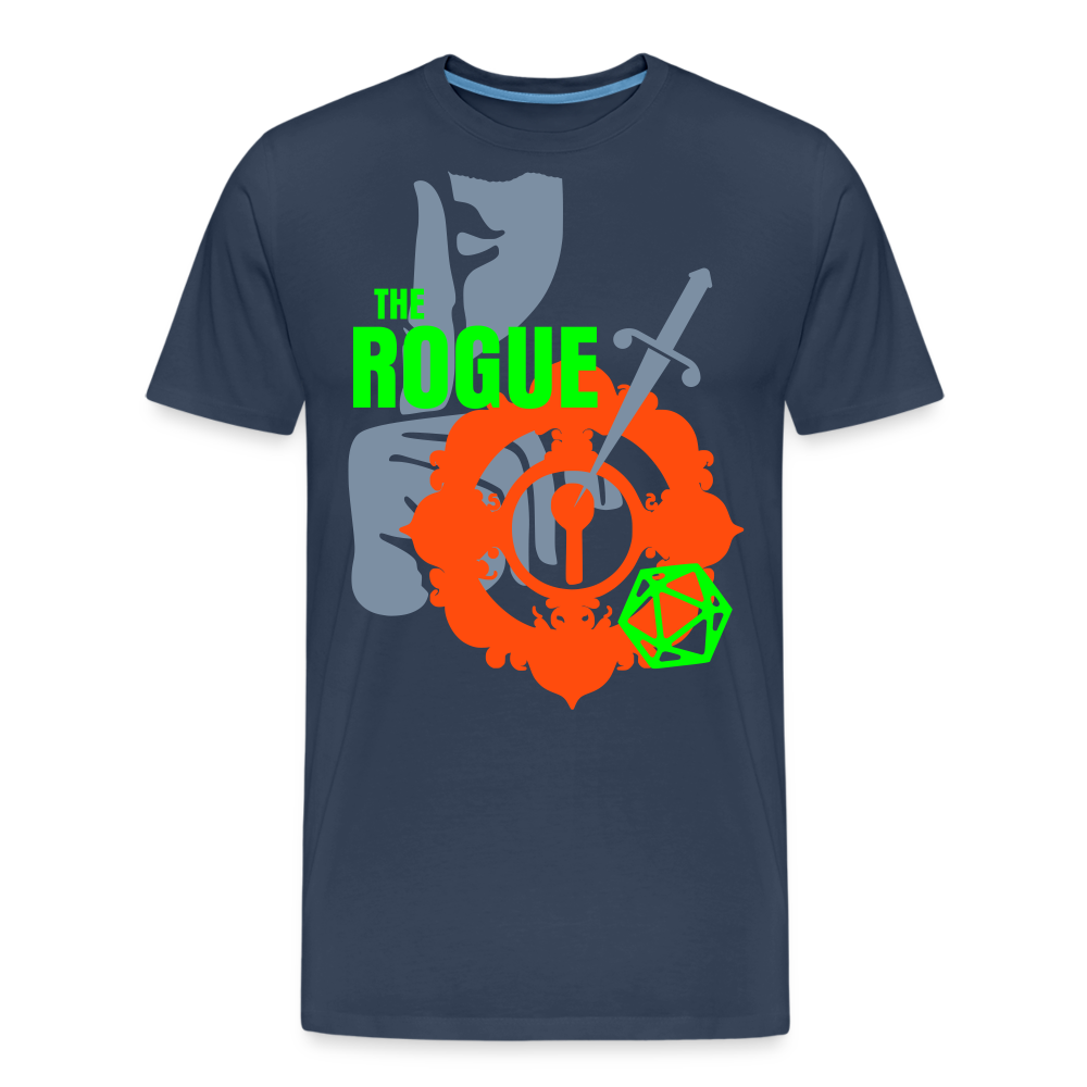 The Rogue Neon Tee! - Masculine Fit - navy